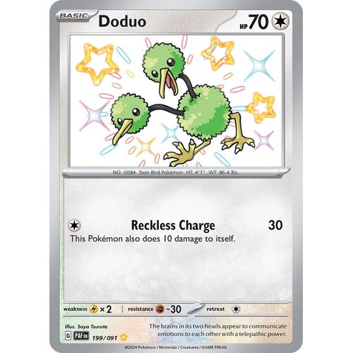 Doduo (199/091) [SV: Paldean Fates] - PokéBox Australia