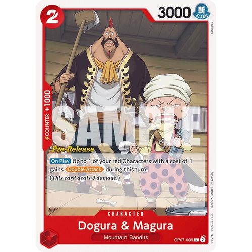 Dogura & Magura (OP07 - 009) [500 Years in the Future Pre - Release Cards] - PokéBox Australia
