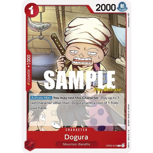 Dogura (OP02 - 010) [Paramount War Pre - Release Cards] - PokéBox Australia