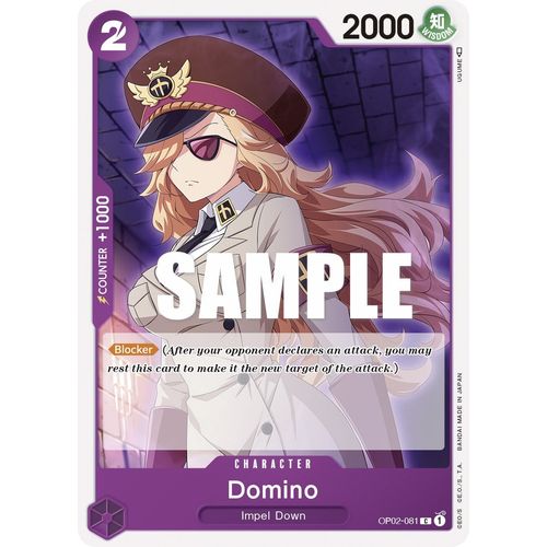 Domino (OP02 - 081) [Paramount War] - PokéBox Australia