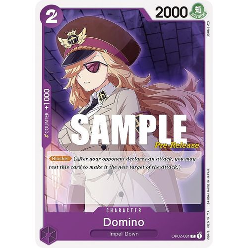 Domino (OP02 - 081) [Paramount War Pre - Release Cards] - PokéBox Australia