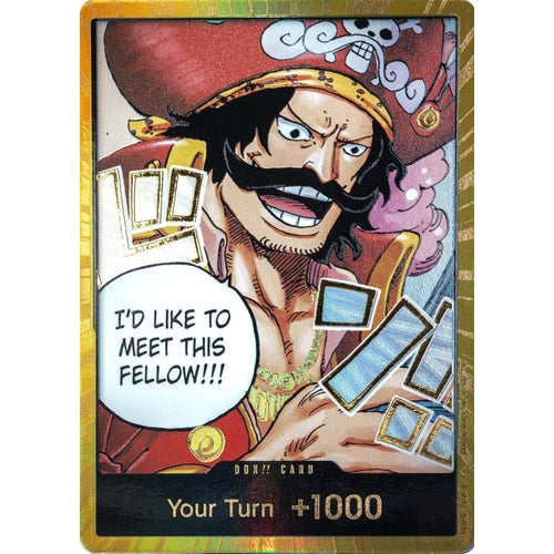 DON!! Card (Gol.D.Roger) (Gold) (Carrying On His Will) - PokéBox Australia
