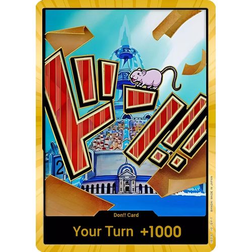 DON!! Card (Iceberg) (Gold) [Premium Booster - The Best - ] - PokéBox Australia