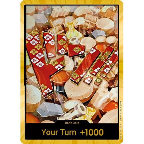 DON!! Card (Oden) (Gold) [Premium Booster - The Best - ] - PokéBox Australia