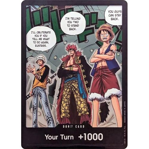 DON!! Card (Trafalgar Law, Eustass Kid and Monkey.D.Luffy) (Double Pack Set Vol. 4) [500 Years in the Future] - PokéBox Australia