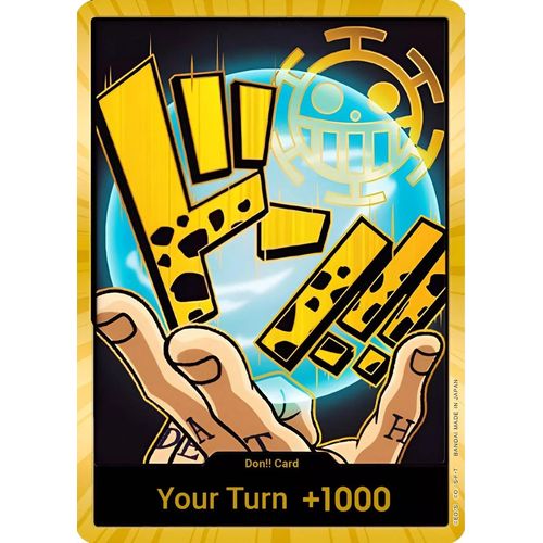 DON!! Card (Trafalgar Law) (Gold) [Premium Booster - The Best - ] - PokéBox Australia