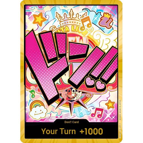 DON!! Card (Uta) (Gold) [Premium Booster - The Best - ] - PokéBox Australia