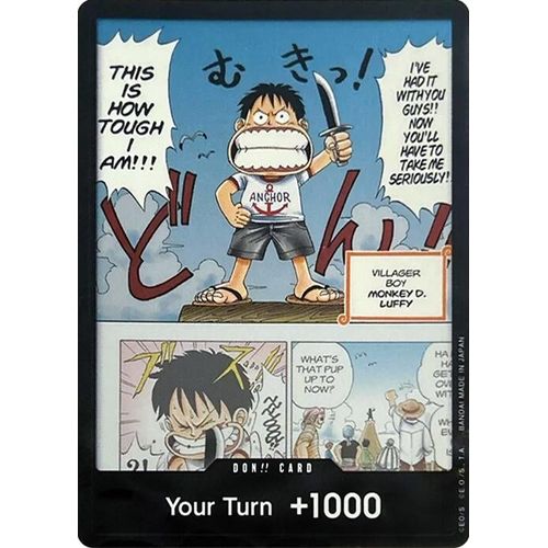 DON!! Card (Young Luffy) (Devil Fruits Collection Vol. 1) [One Piece Promotion Cards] - PokéBox Australia