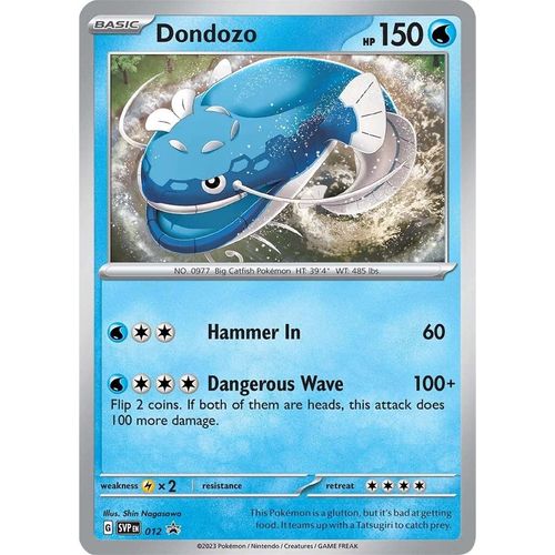 Dondozo - 012 (012) (SV: Scarlet & Violet Promo Cards) - PokéBox Australia