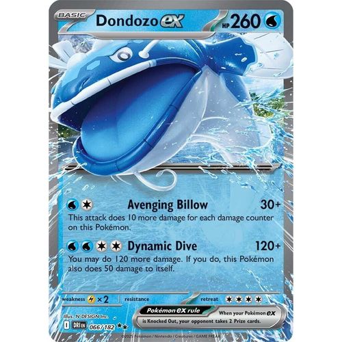 Dondozo ex (066/182) (SV10: Destined Rivals) - PokéBox Australia