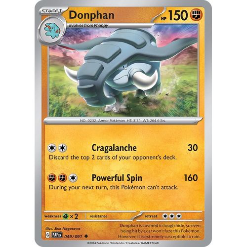 Donphan (049/091) [SV: Paldean Fates] - PokéBox Australia