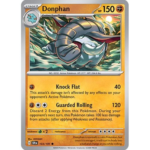 Donphan (103/191) [SV08: Surging Sparks] - PokéBox Australia