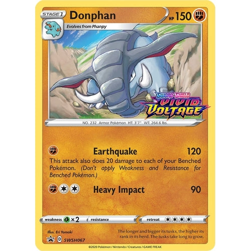 Donphan - SWSH067 (Prerelease) (SWSH067) (SWSH: Sword & Shield Promo Cards) - PokéBox Australia