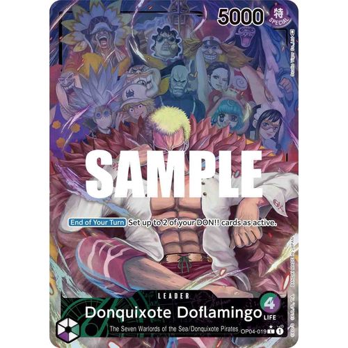 Donquixote Doflamingo (019) (Alternate Art) (OP04 - 019) [Kingdoms of Intrigue] - PokéBox Australia