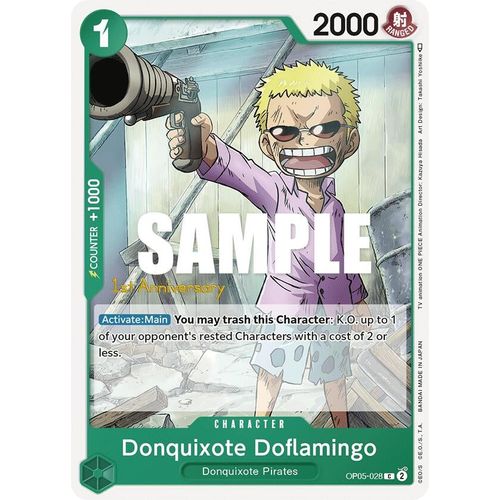 Donquixote Doflamingo (028) (OP05 - 028) [Awakening of the New Era: 1st Anniversary Tournament Cards] - PokéBox Australia
