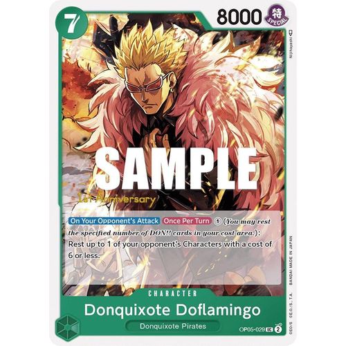 Donquixote Doflamingo (029) (OP05 - 029) [Awakening of the New Era: 1st Anniversary Tournament Cards] - PokéBox Australia