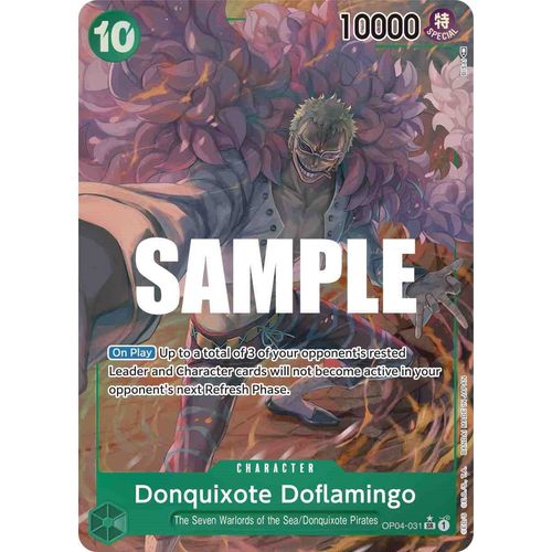 Donquixote Doflamingo (031) (Alternate Art) (OP04 - 031) [Kingdoms of Intrigue] - PokéBox Australia