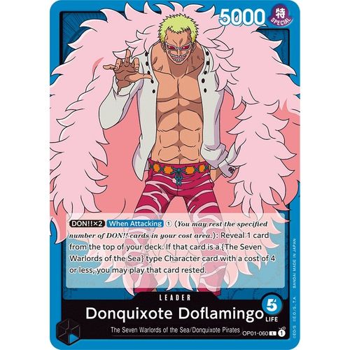 Donquixote Doflamingo (060) (OP01 - 060) [Romance Dawn] - PokéBox Australia