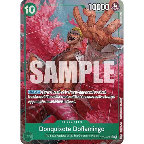 Donquixote Doflamingo (Alternate Art) (OP04 - 031) [Premium Booster - The Best - ] - PokéBox Australia