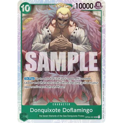 Donquixote Doflamingo (Reprint) (OP04 - 031) [Premium Booster - The Best - ] - PokéBox Australia