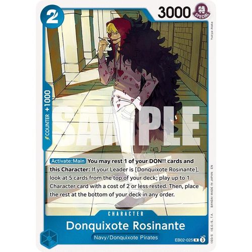 Donquixote Rosinante (EB02 - 025) (Extra Booster: Anime 25th Collection) - PokéBox Australia