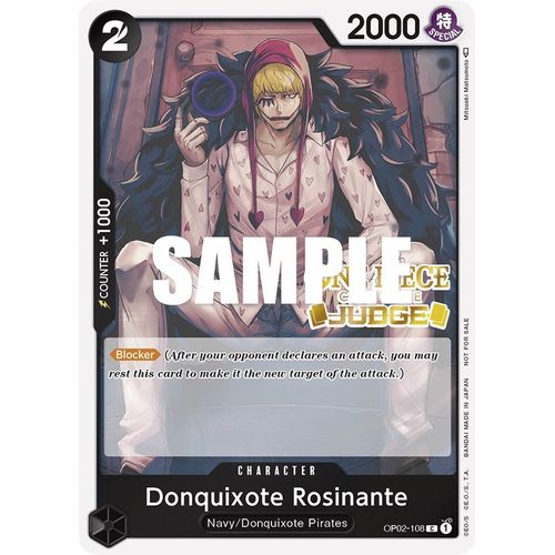 Donquixote Rosinante (Judge Pack Vol. 2) (OP02 - 108) [One Piece Promotion Cards] - PokéBox Australia