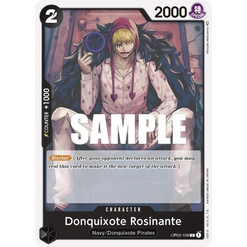 Donquixote Rosinante (OP02 - 108) [Paramount War] - PokéBox Australia