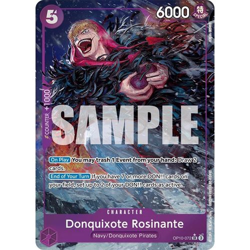 Donquixote Rosinante (Parallel) (OP10 - 072) [Royal Blood] - PokéBox Australia