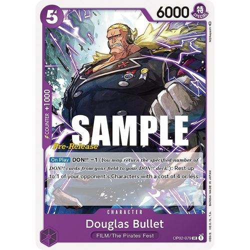 Douglas Bullet (OP02 - 079) [Paramount War Pre - Release Cards] - PokéBox Australia