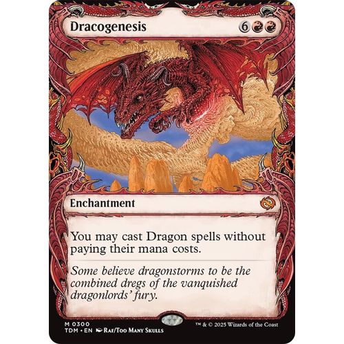 Dracogenesis (0300) (Showcase) (300) (Tarkir: Dragonstorm) - PokéBox Australia