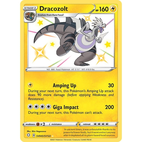 Dracozolt (SV045/SV122) (Shining Fates: Shiny Vault) - PokéBox Australia