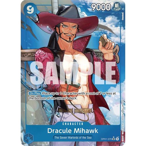 Dracule Mihawk (OP01 - 070) (Alternate Art) (OP01 - 070) [Premium Booster - The Best - ] - PokéBox Australia