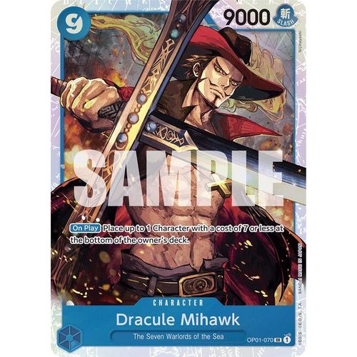 Dracule Mihawk (OP01 - 070) (Reprint) (OP01 - 070) [Premium Booster - The Best - ] - PokéBox Australia