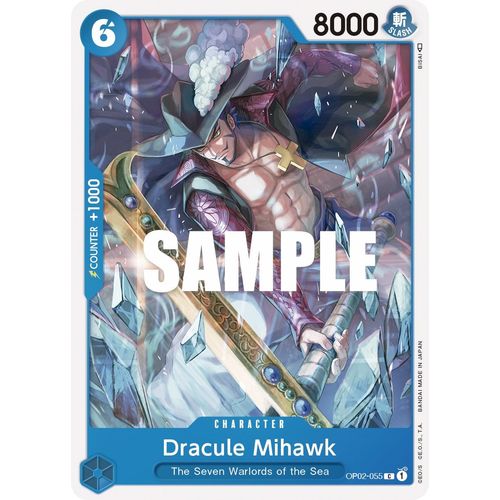 Dracule Mihawk (OP02 - 055) [Paramount War] - PokéBox Australia