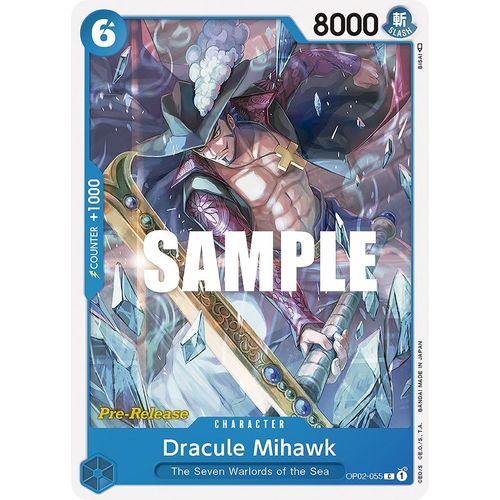 Dracule Mihawk (OP02 - 055) [Paramount War Pre - Release Cards] - PokéBox Australia