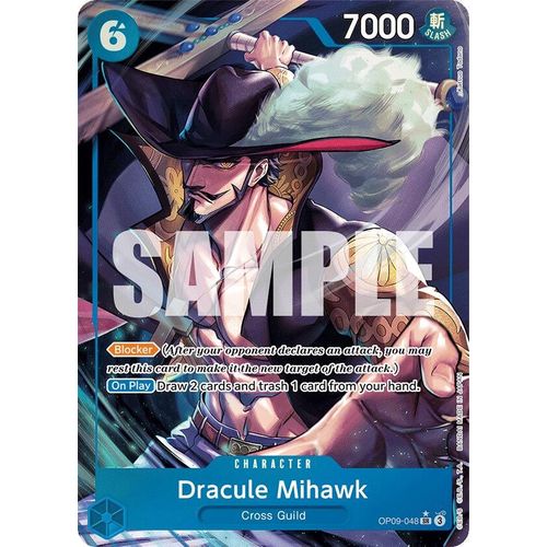 Dracule Mihawk (Parallel) (OP09 - 048) [Emperors in the New World] - PokéBox Australia