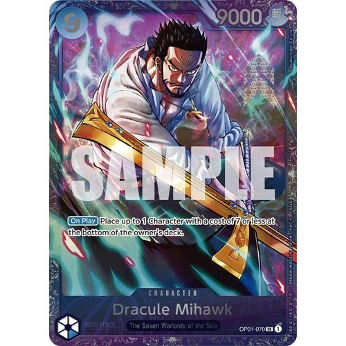 Dracule Mihawk (Treasure Cup 2024) (OP01 - 070) [One Piece Promotion Cards] - PokéBox Australia