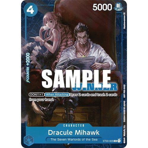 Dracule Mihawk (Winner Pack Vol. 4) (ST03 - 005) [One Piece Promotion Cards] - PokéBox Australia