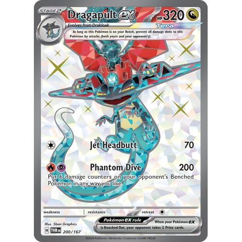 Dragapult ex (200/167) [SV06: Twilight Masquerade] - PokéBox Australia