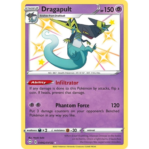 Dragapult (SV062/SV122) (Shining Fates: Shiny Vault) - PokéBox Australia