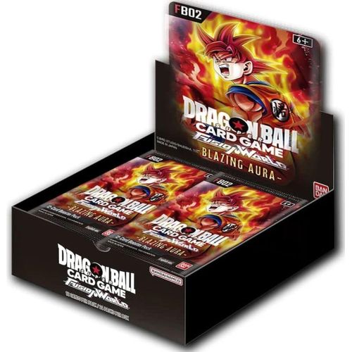 Dragon Ball Super Card Game - Fusion World - Blazing Aura [FB02] Booster Box - PokéBox Australia