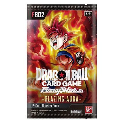 Dragon Ball Super Card Game - Fusion World - Blazing Aura [FB02] Booster Pack - PokéBox Australia