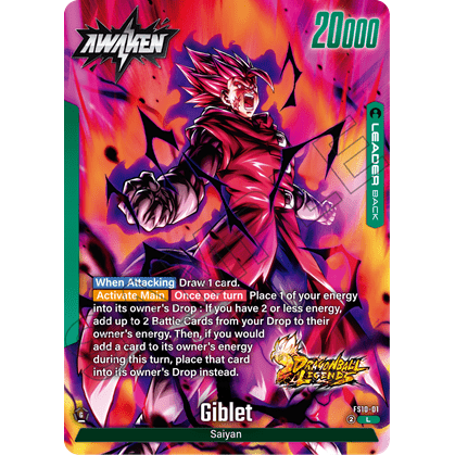 Dragon Ball Super Card Game - Fusion World - Giblet [FS10] Starter Dec