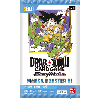 Dragon Ball Super Card Game - Fusion World - Manga Booster [SB - 01] 12x Booster Box (Sealed Case) - PokéBox Australia