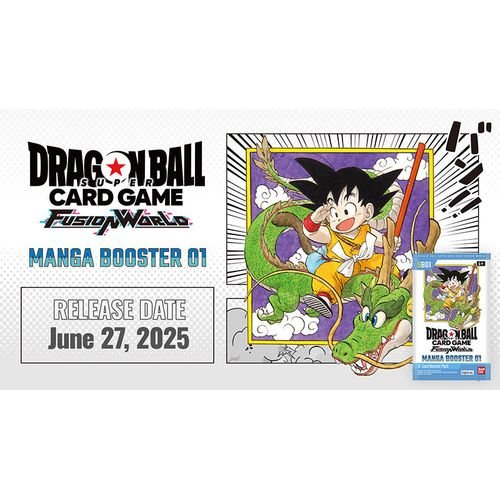 Dragon Ball Super Card Game - Fusion World - Manga Booster [SB - 01] 12x Booster Box (Sealed Case) - PokéBox Australia