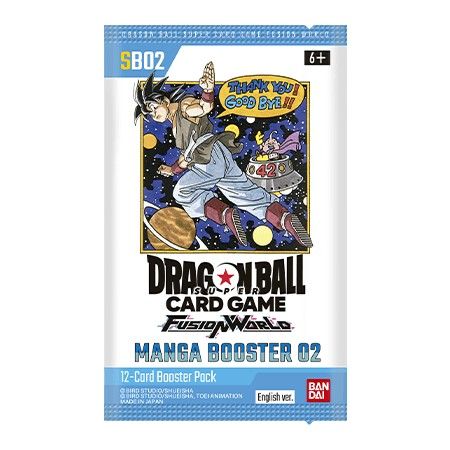 Dragon Ball Super Card Game - Fusion World - Manga Booster [SB - 02] Booster Pack - PokéBox Australia