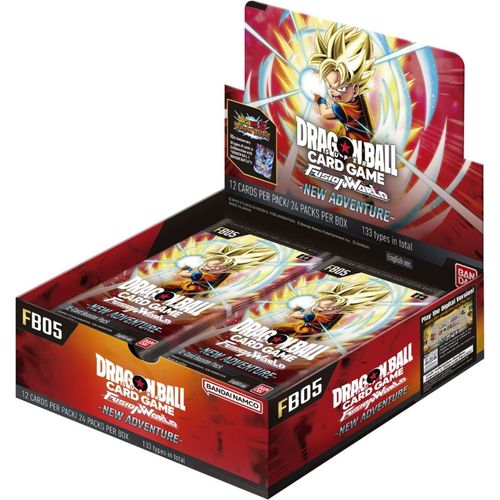 Dragon Ball Super Card Game - Fusion World - New Adventure [FB05] 12x Booster Box (SEALED CASE) - PokéBox Australia