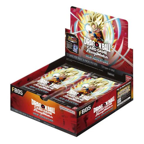 Dragon Ball Super Card Game - Fusion World - New Adventure [FB05] Booster Box - PokéBox Australia