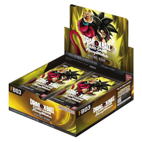 Dragon Ball Super Card Game - Fusion World - Raging Roar [FB03] Booster Box - PokéBox Australia