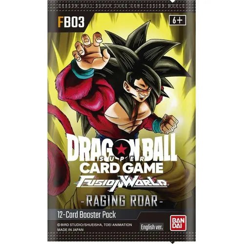 Dragon Ball Super Card Game - Fusion World - Raging Roar [FB03] Booster Pack - PokéBox Australia